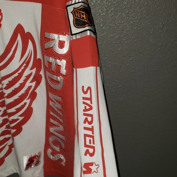 Vintage starter Detroit red wings all over print - Picture 2 of 4